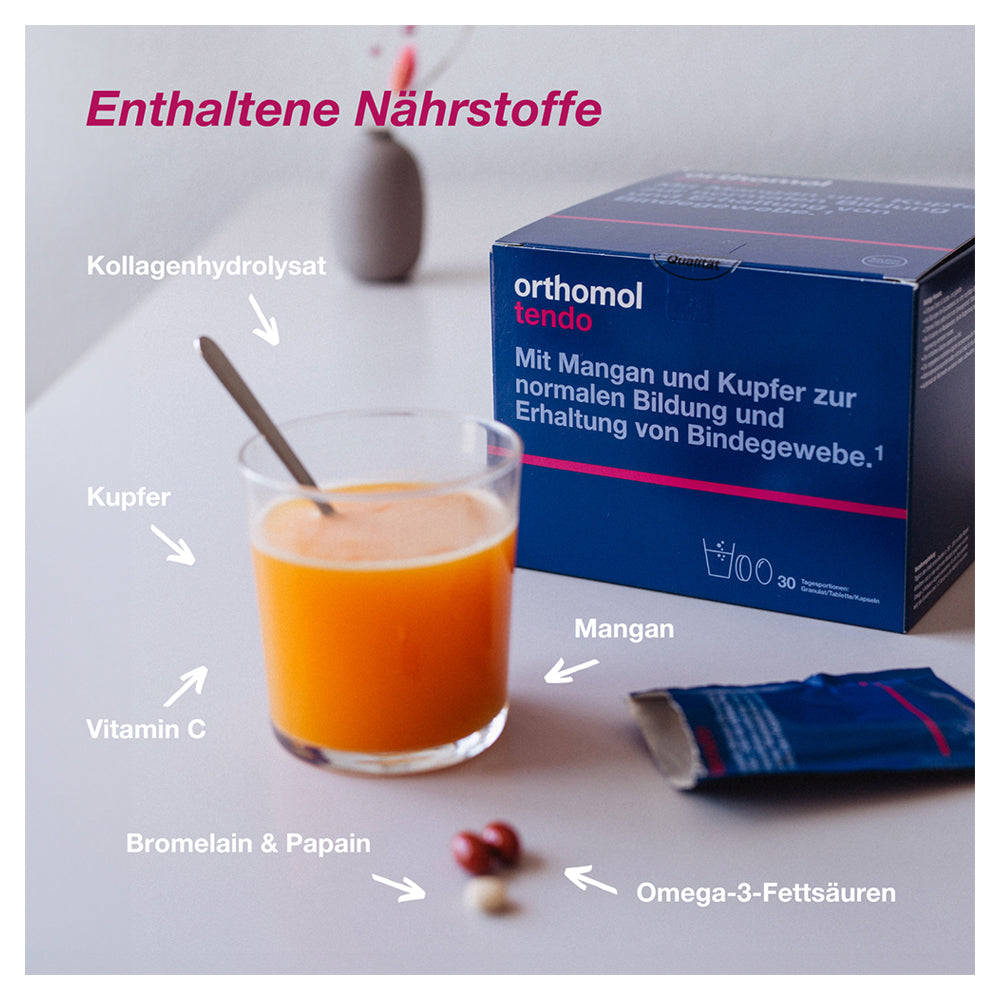 Orthomol Tendo أورثومول تيندو لقوة وصحة الاربطة