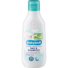 Baby Badezusatz 2in1                    إضافات حمام الأطفال 2 في 1 للاستحمام والشامبو فائقة الحساسية