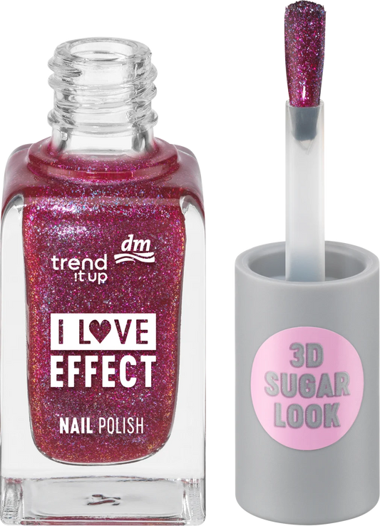 Nagellack Effect 070 Berry Glitter             طلاء أظافر تأثير 070 بيري جليتر