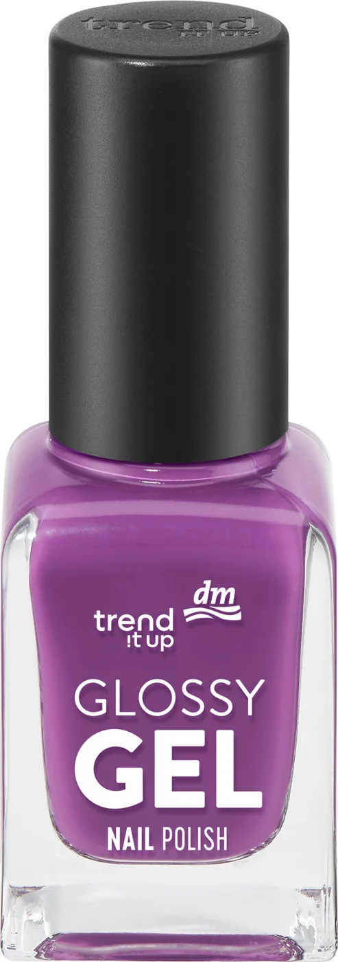 Nagellack Glossy Gel 160 Dark Plum Purple              طلاء أظافر جل لامع 160 أرجواني داكن