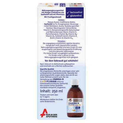 OMEGA-3 family FLÜSSIG                        أوميغا 3 على شكل سائل للعائلة