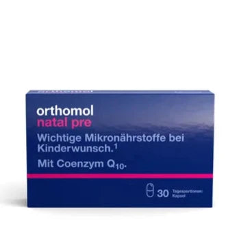 Orthomol Natal pre Kapseln 30   أورثومول 30 كبسولة للسيدات الراغبات فى انجاب الاطفال